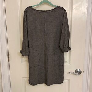 Houndstooth Pattern Dress